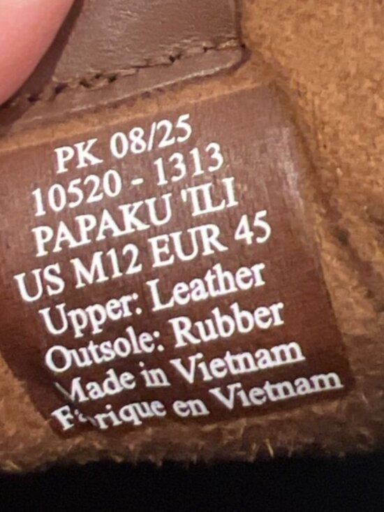 OLUKAI Papaku \'Ili waterproof shoes Mustang brown MEN 12 NWOT $160 main image 7